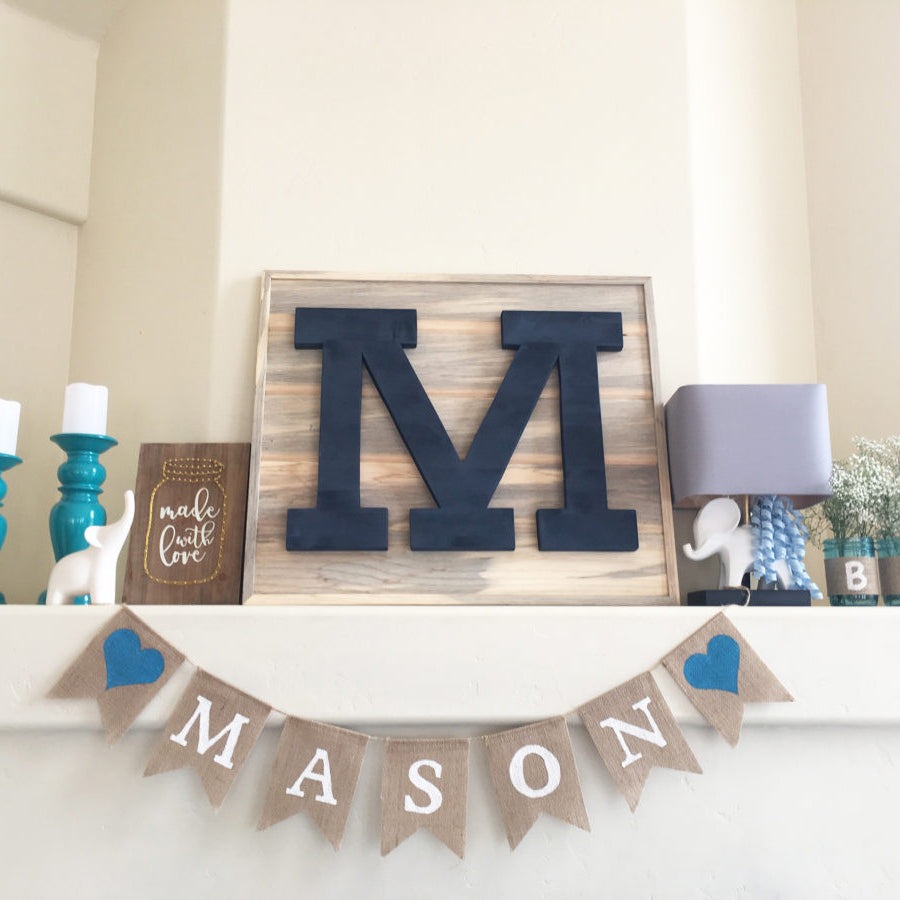 'M' is for Mason - Baby Shower