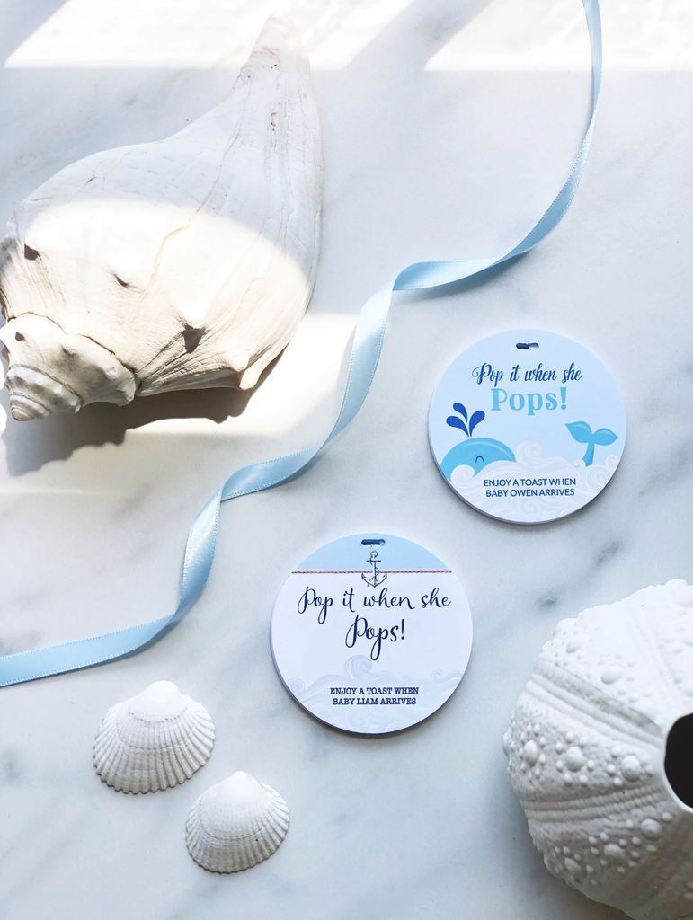 Pop Tags - Nautical Whale